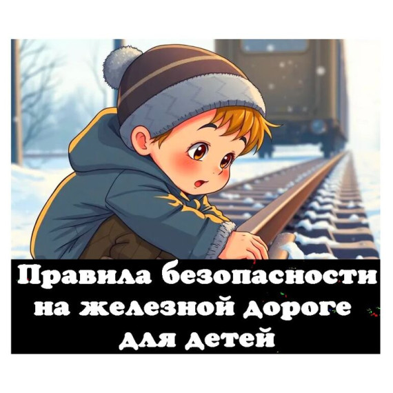 Месячник «Уступи дорогу поездам!» с 1 по 31 мая 2025.